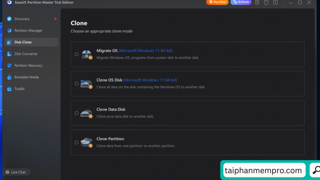 EaseUS Partition Master