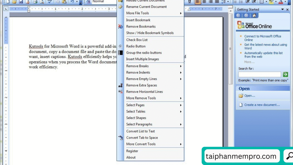 Kutools for Word