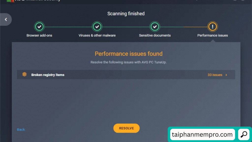 AVG Internet security